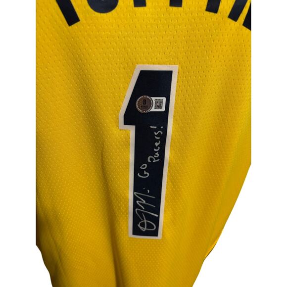 Obi Toppin Signed Indiana Pacers Jersey - Picture 3 of 3